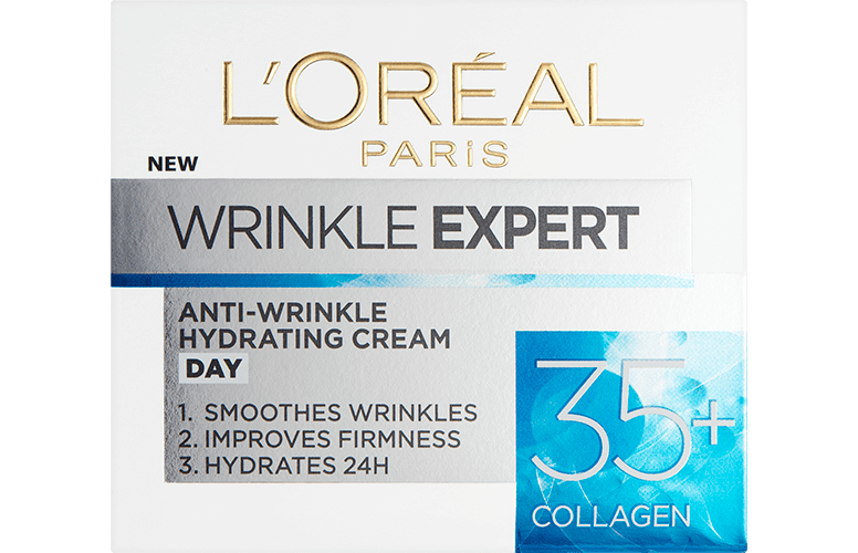 Foto del frente del envase de la crema rejuvenecedora 35 Wrinkle Expert